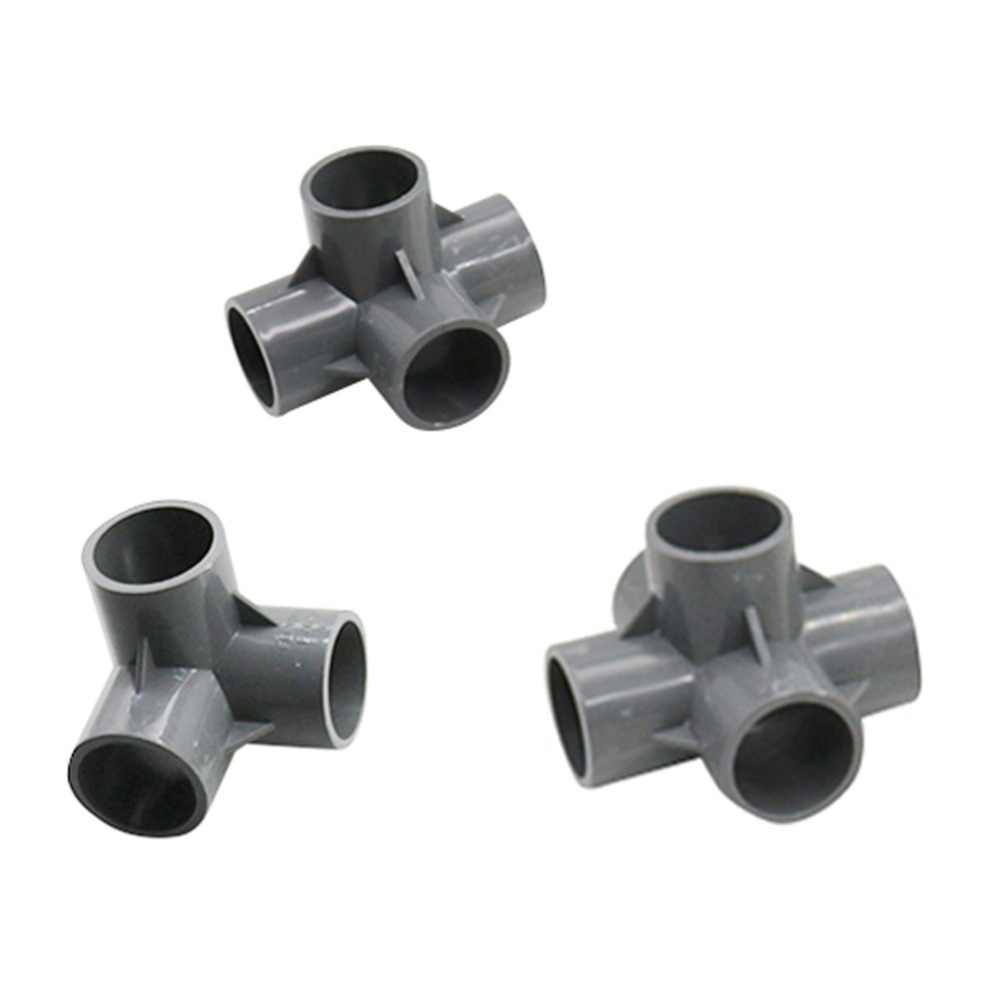 Đầu nối ống nước 20mm bac hiều 3 / 4 / 5 cổng làm từ PVC sử dụng tiện lợi