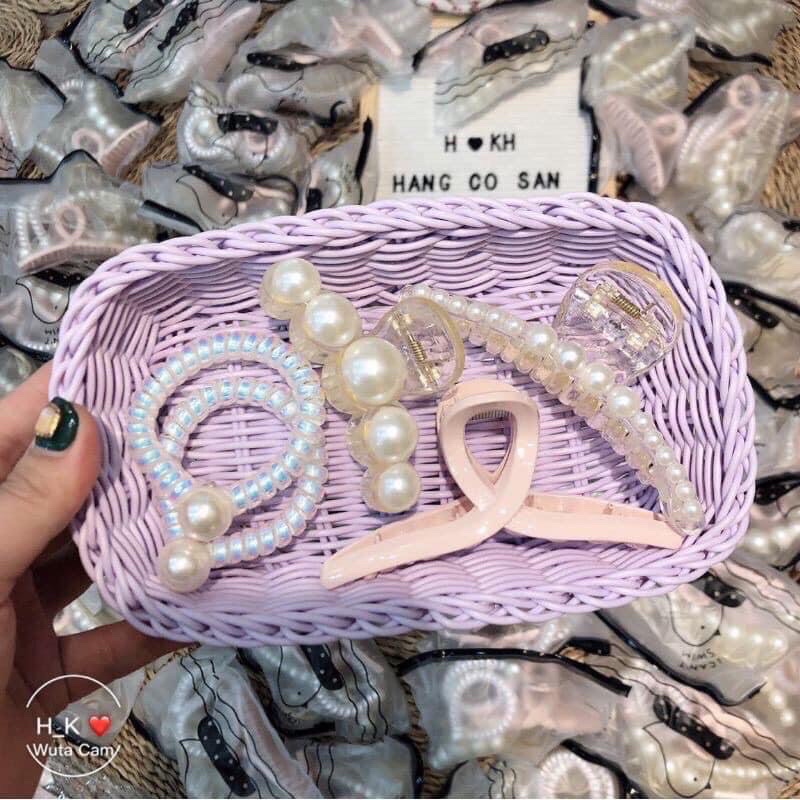 Set cặp tóc 5 món Hàn Quốc siêu yêu - LinhTinhShop ❤️❤️❤️