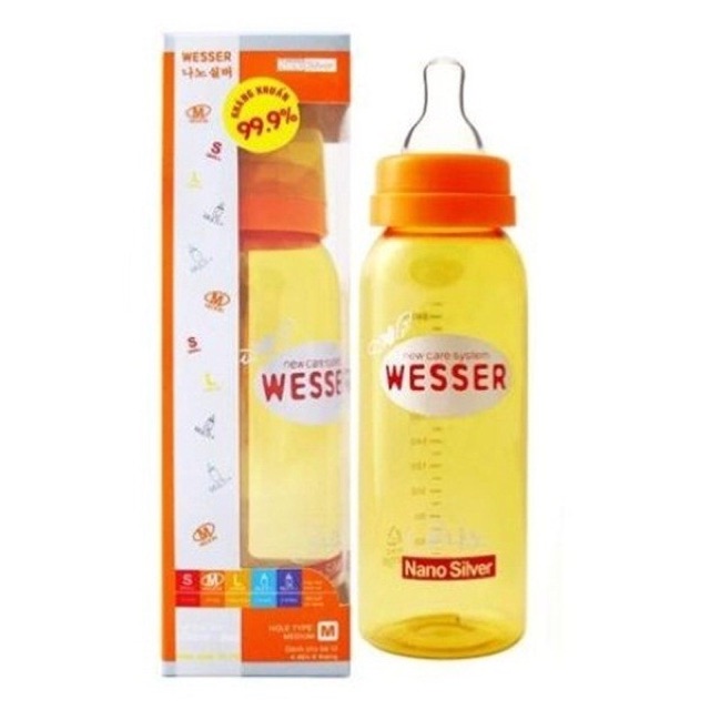 Bình wesser 240ml