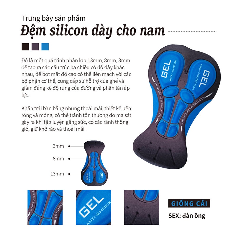 Áo tay ngắn / quần ngắn đi xe đạp địa hình TREK Pro Cycling Jersey năng động
