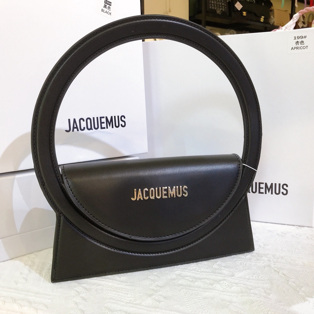 Túi xách nữ JACQUEMUS quai tròn chanh xả Fullbox