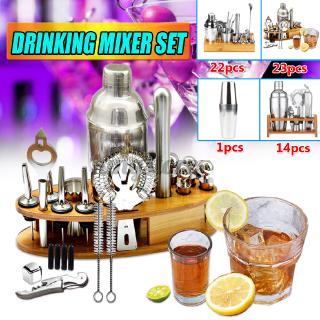 Set 23 đồ pha chế mix cocktail cho quầy bar