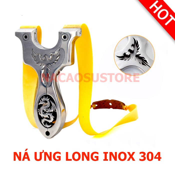 Ná Cao Su Ưng Long Inox 304 Nguyên Khối Cao Cấp - Nacaosustore