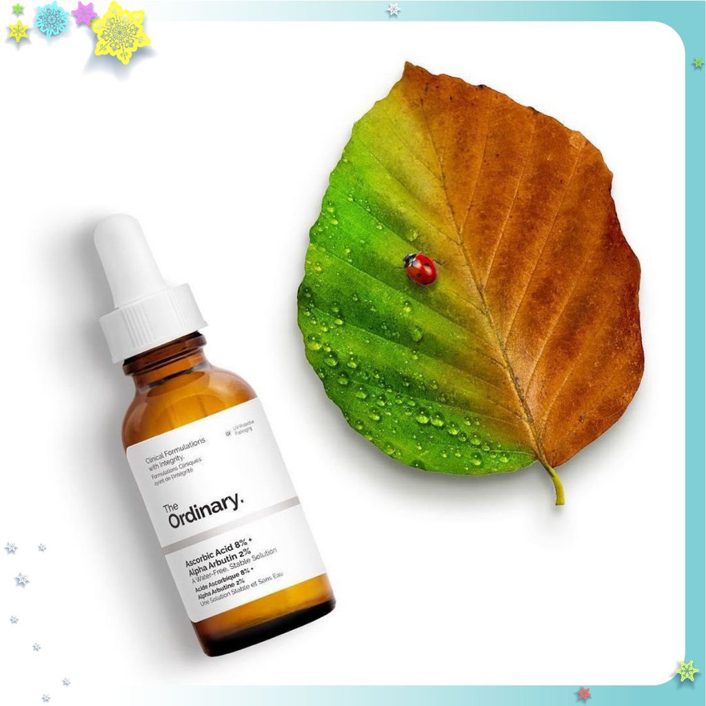 [KHÔNG LỢI NHUẬN] The Ordinary Vitamin C - Ascorbic Acid 8% + Alpha Arbutin 2% - Serum Sáng Da Giảm Thâm
