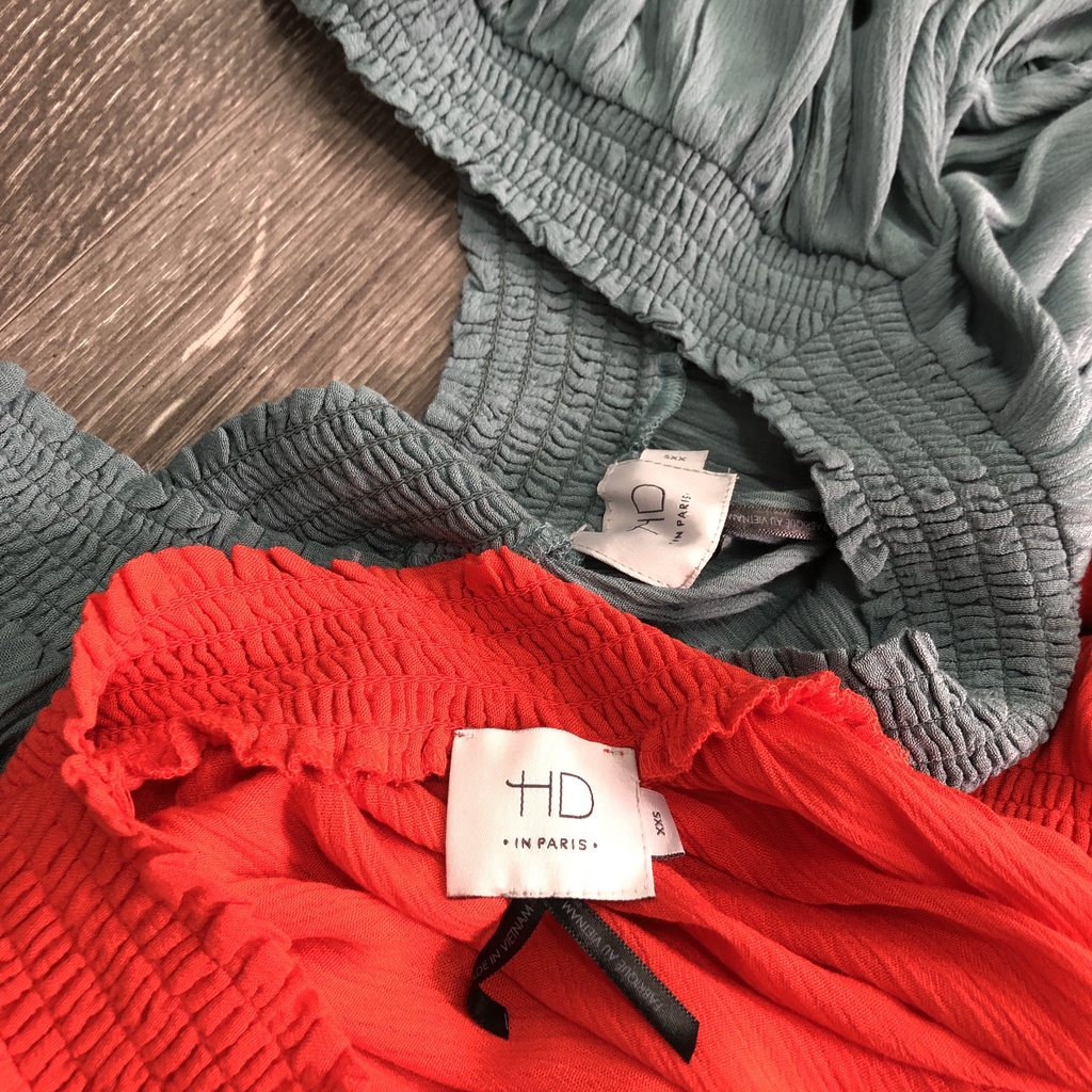 Đầm HD PARIS cổ thun cánh tiên