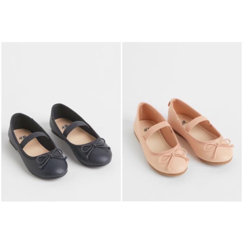 Giày búp bê da nơ nhỏ bé gái vợt sale