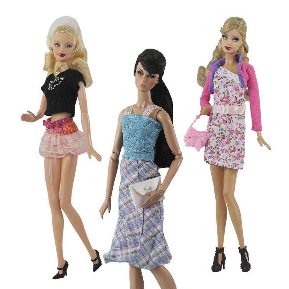 Quần Short Jean Màu Cầu Vồng Cho Búp Bê 1/6 BJD 11.5&quot;