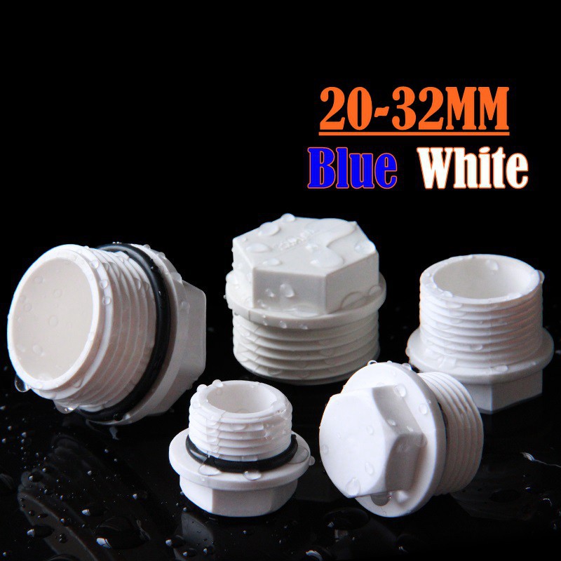 5 Đầu Nối Ống Nước Bằng Nhựa Pvc 20mm 25mm 32mm