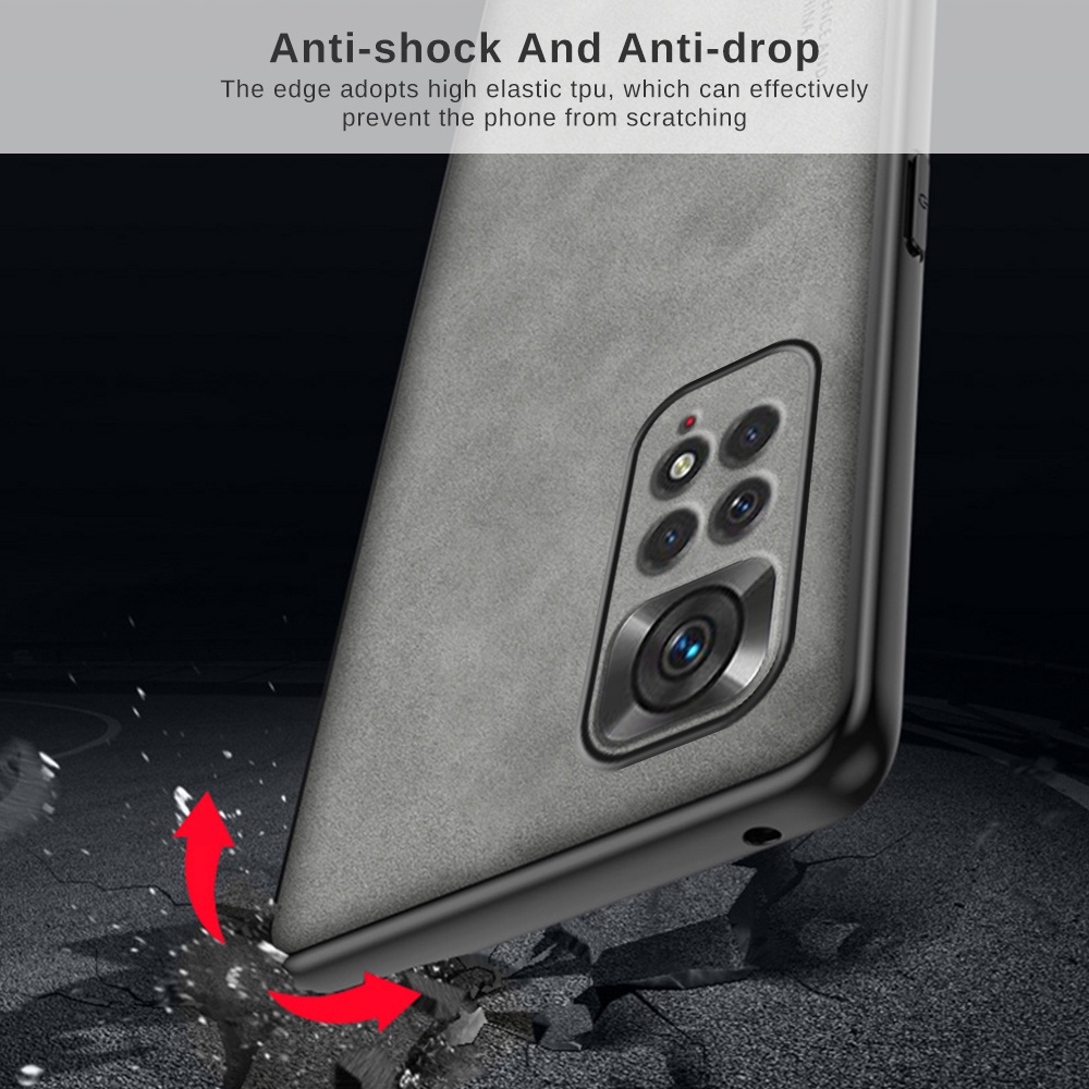 Ốp Điện Thoại Silicon Da Cừu Mềm Chống Sốc Cho Xiaomi Redmi Note 11 Pro Note 11Pro 11s 11t