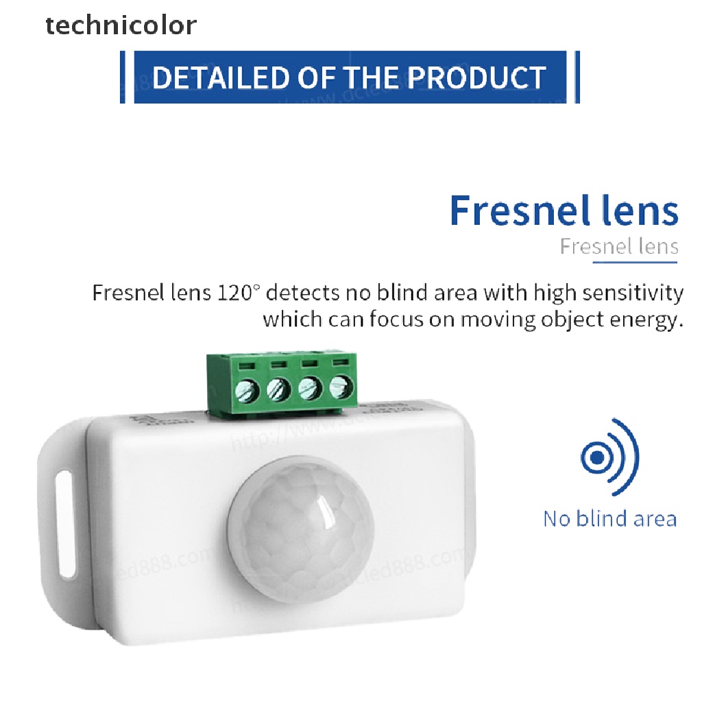 Mô Đun Công Tắc Đèn Cảm Biến Chuyển Động Hồng Ngoại DC 12V 24V