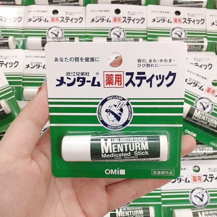 Son Dưỡng Môi OMI Brotherhood Menturm Medicated Lip Balm Stick (4g)