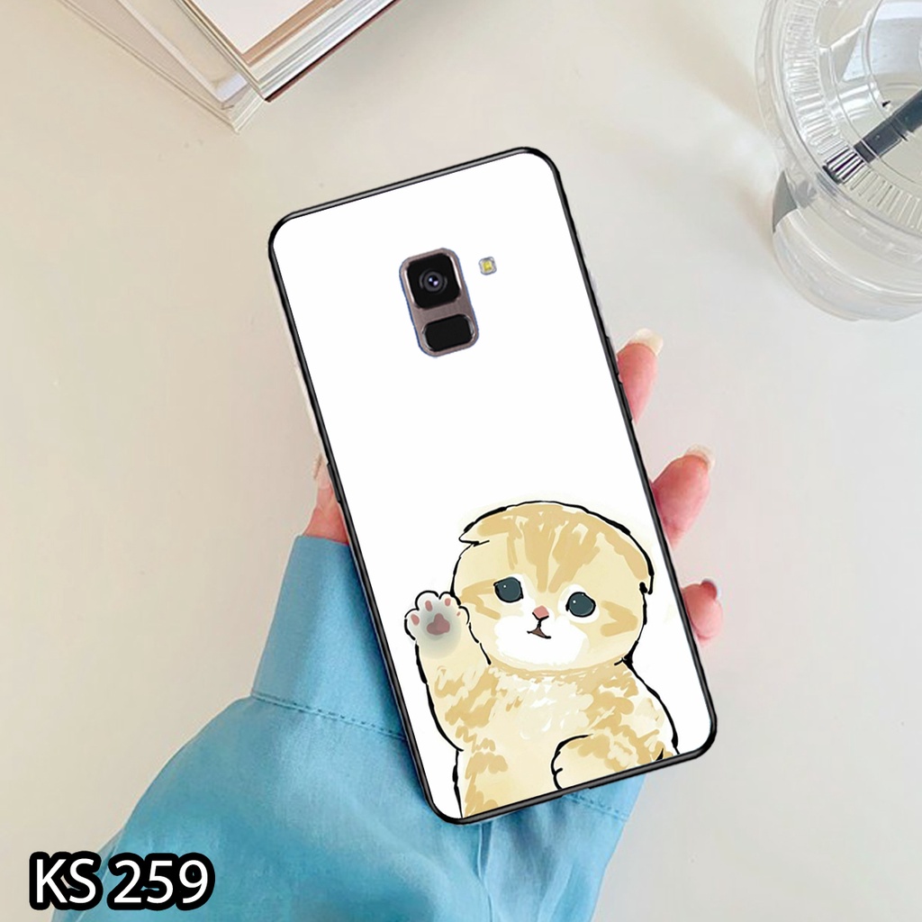Ốp lưng Samsung A6-2018/A6 Plus/A8-2018/A8 Plus in hình Mèo con_KINGSTORE.HN_Ốp SS A6/A6 Plus /A8 /A8 Plus