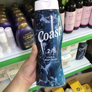 Sữa Tắm Gội COAST 2in1 532ml