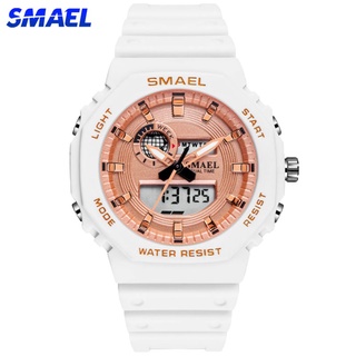SMAEL 8037 thương hiệu thời trang bình thường đồng hồ thể thao nữ chống sốc và đồng hồ nữ chống thấm thumbnail