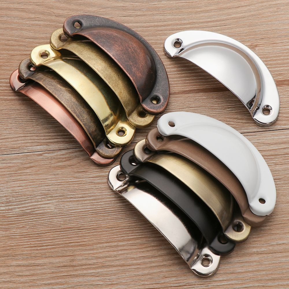 Set 2 Tay Nắm Ngăn Kéo Hình Vỏ Sò Độc Đáo
