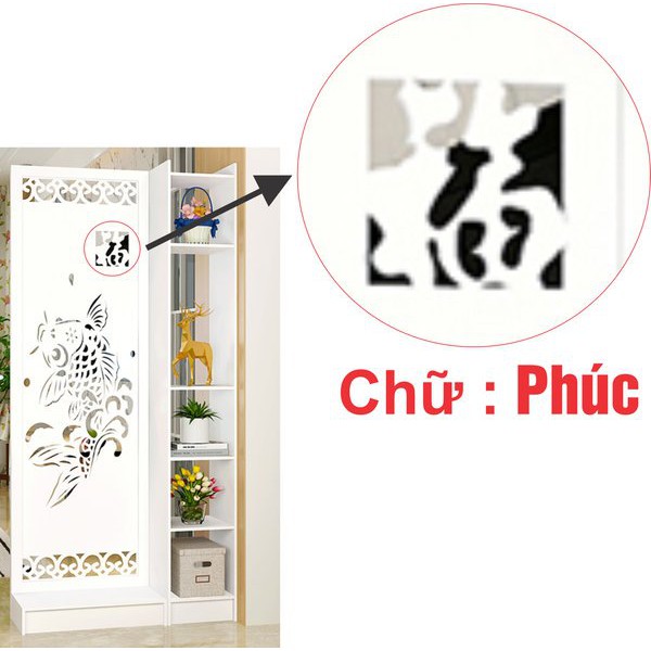 VÁCH NGĂN CẢ CHÉP HÓA RỒNG LIỀN 2 KỆ IG494