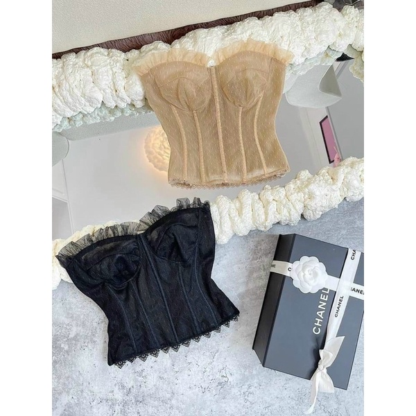 ÁO CUP REN KHOÁ LƯNG SEXY MS12667