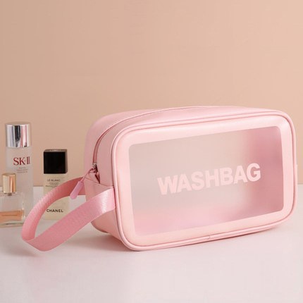 Set 3 túi đựng mỹ phẩm, đồ trang điểm du lịch chống thấm nước Washbag loại dày đẹp