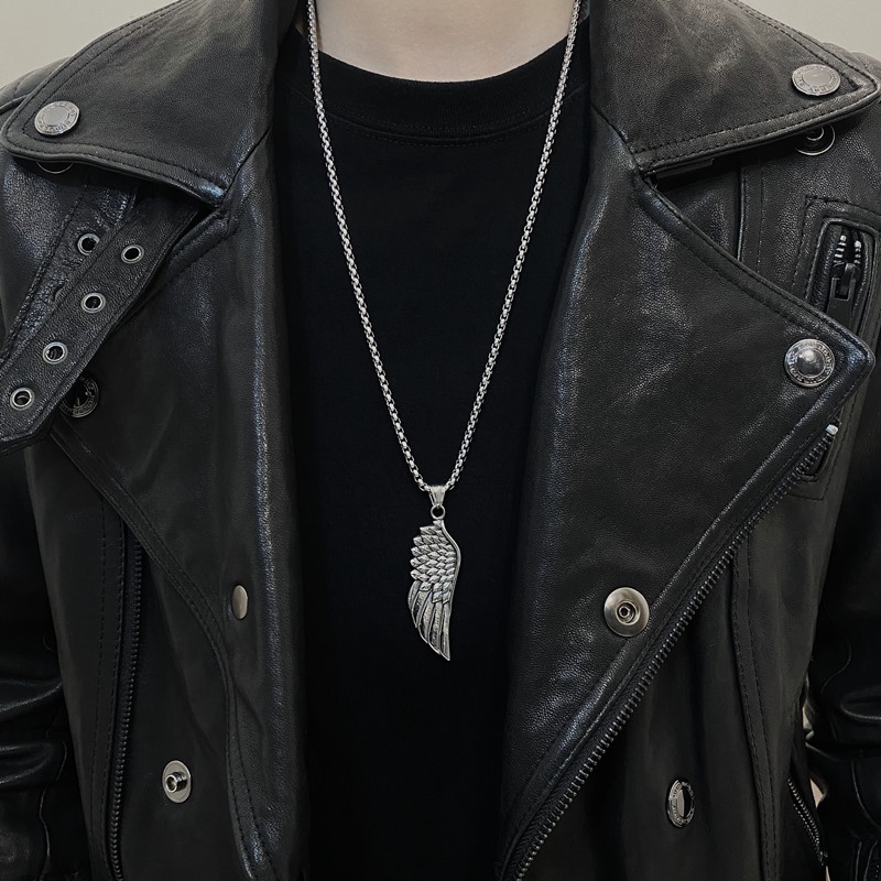 Dây chuyền nam bằng titan không gỉ phong cách hiphop thiết kế mới 2022 nhiều mẫu tùy chọn