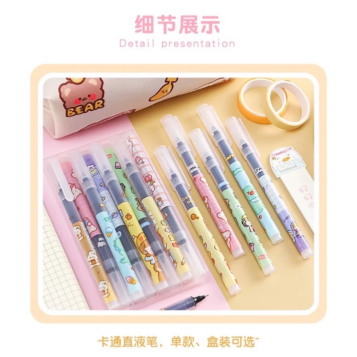 SET 8 BÚT NƯỚC NẮP ĐẬY HÀNG LOẠI 1