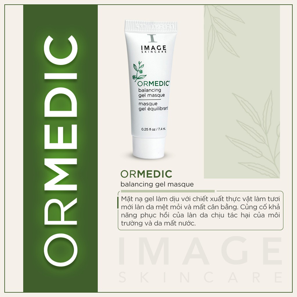 Image Skincare Ormedic Travel Kit - Bộ Sản Phẩm Cân Bằng, Làm Dịu, Chống Oxy Hóa