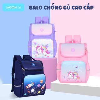 Balo Chống Gù Lớp 1-5 Cao Cấp 2021 | Cặp Sách Học Sinh Siêu Nhẹ Chống Nước Thời Trang Hot 2021