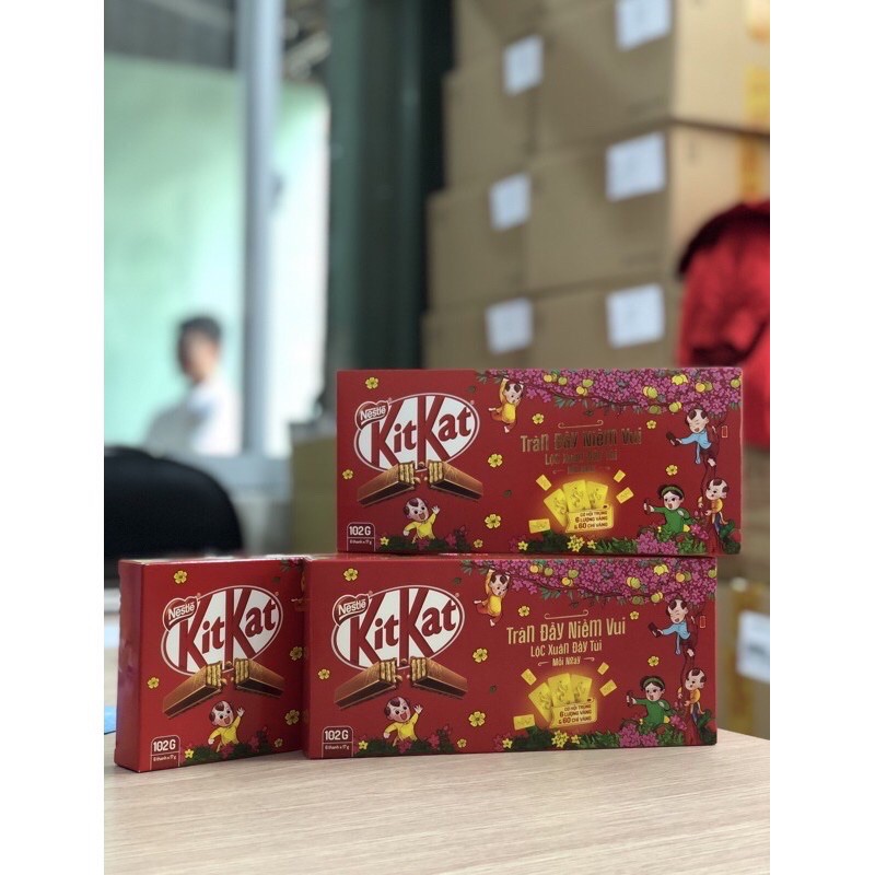 KitKat Tết Hộp 6 thanh 2F (102g)