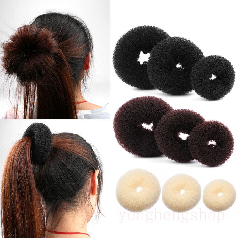 Dây Buộc Tóc 3 Kích Cỡ Tạo Kiểu Thời Trang Cho Nữ