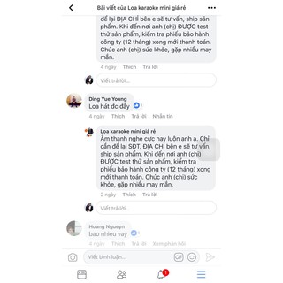 Loa karaoke mini giá rẻ