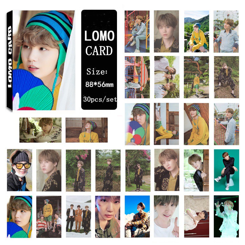 Bộ ảnh Lomo card BTS cực đẹp hình từng thành viên nhóm
