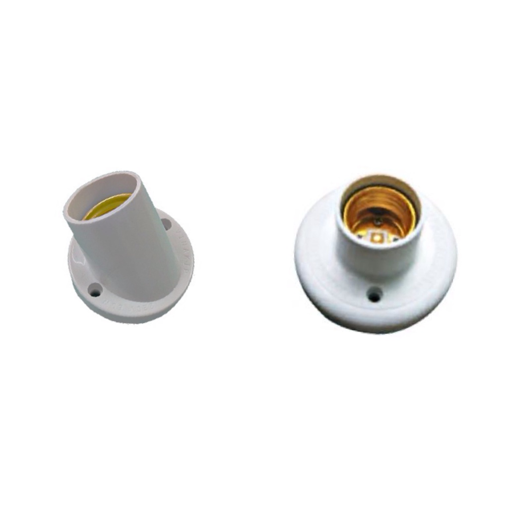 Đuôi đèn E27 kiểu treo thả, xéo, thẳng