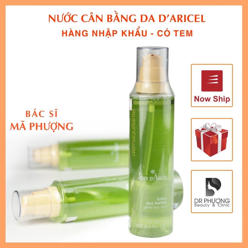 Toner cho da khô và da nhạy cảm JEAN D'ARCEL GENTLE FACE TONIC (250ml)