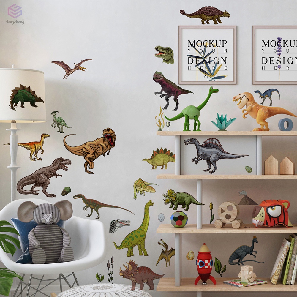 Sticker Dán Công Tắc Hình Khủng Long Phát Sáng Trong Đêm Halloween