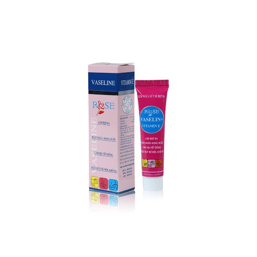 Kem Nẻ Vaseline Rose 10g