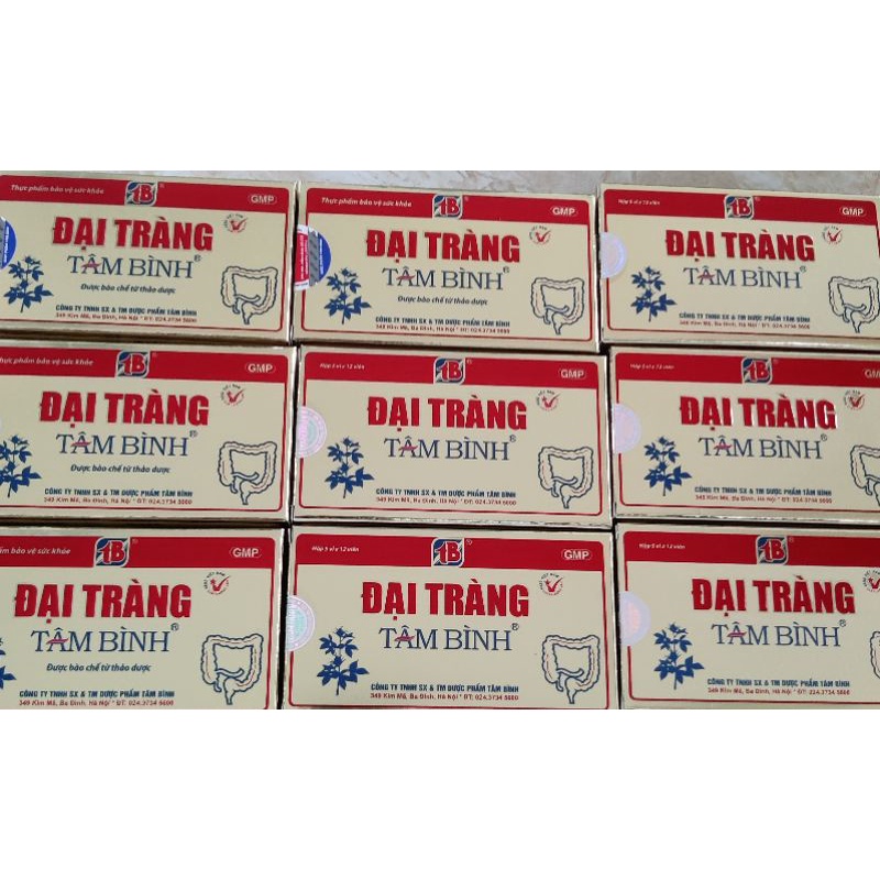 Đại tràng Tâm Bình hộp 60 viên