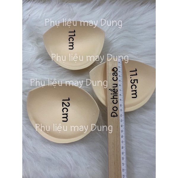 Mút độn ngực tròn, tam giác, oval đủ loại: 1 cặp