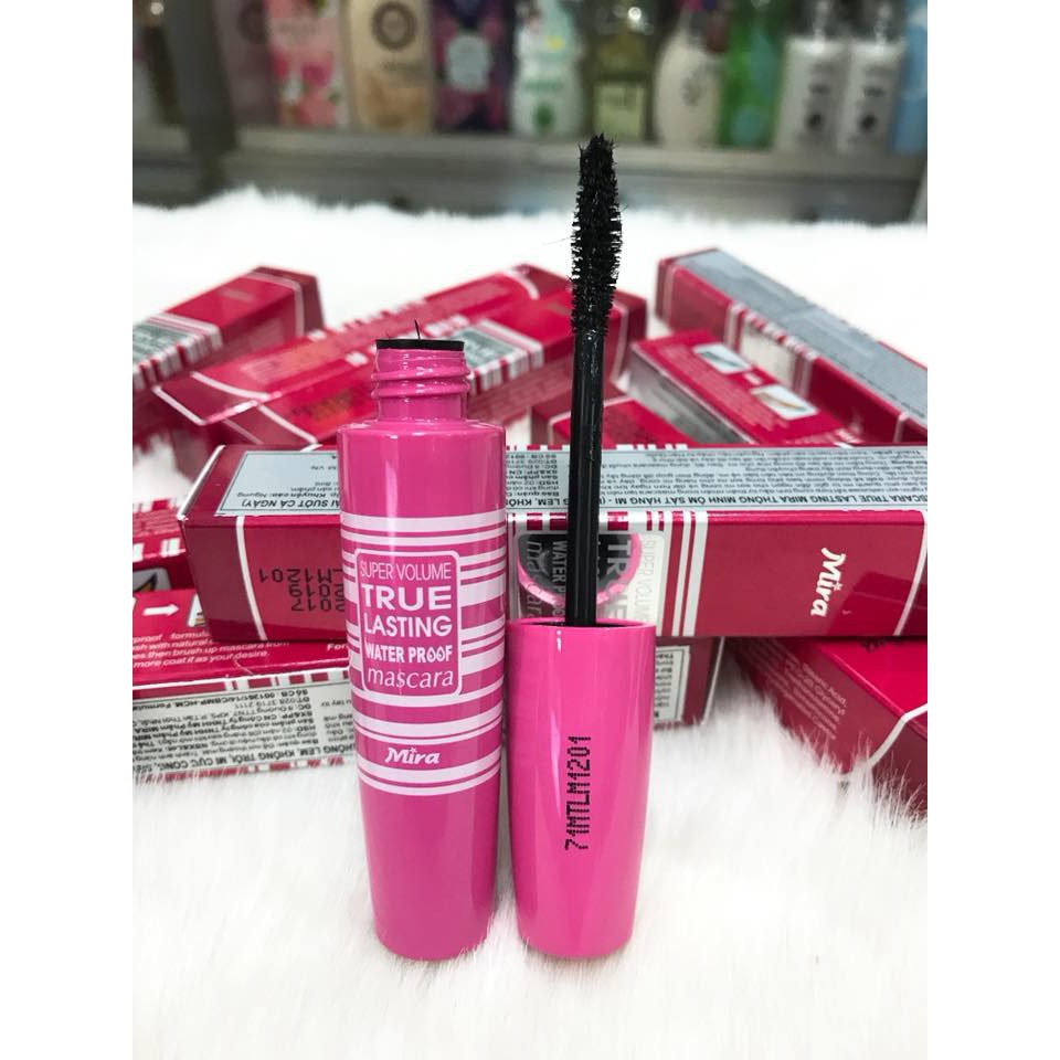 MASCARA THÔNG MINH CHUYÊN LÀM DÀI DÀY CONG MIRA SUPER VOLUME TRUE LASTING WATER PROOF