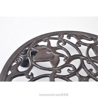 Lock Wheel Cast Iron Moving Rolling Modern Low Noise Plant Stand