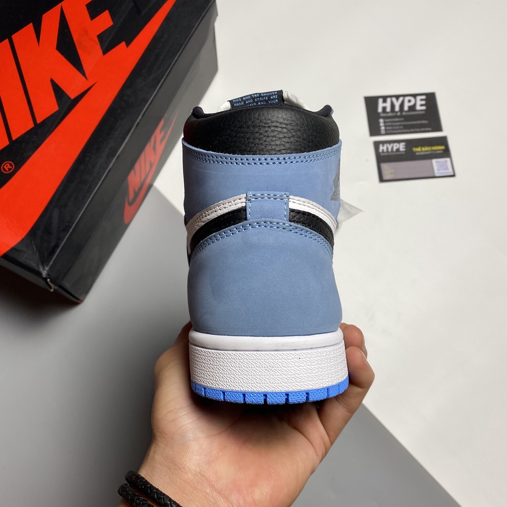 Giày Jordan 1 High Retro University Blue  - Hype Sneaker | Phiên bản High Quality