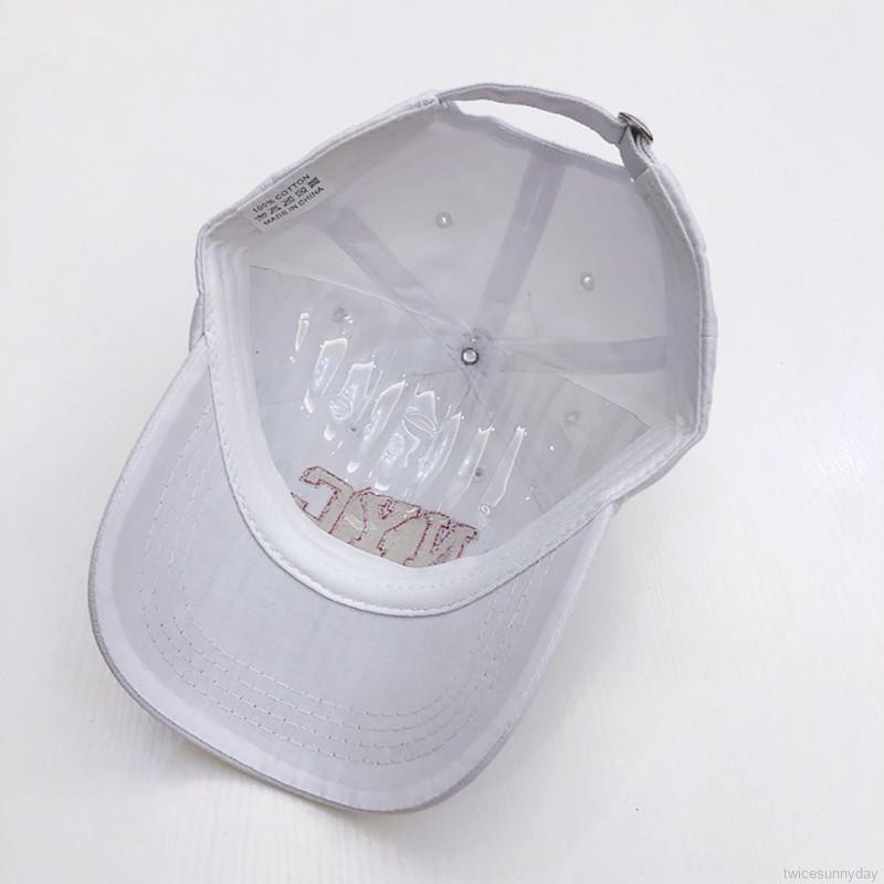 Nón lưỡi trai thêu chữ kiểu dáng năng động dành cho trẻ em