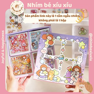 1 tấm sticker dán trang trí hình BÉ MẬP đáng yêu VT180