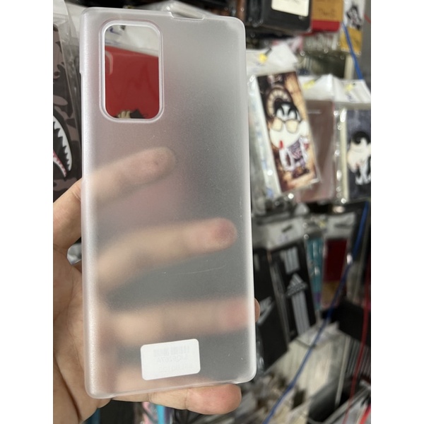Ốp lưng Cứng màu đen,trong đục LG Wing