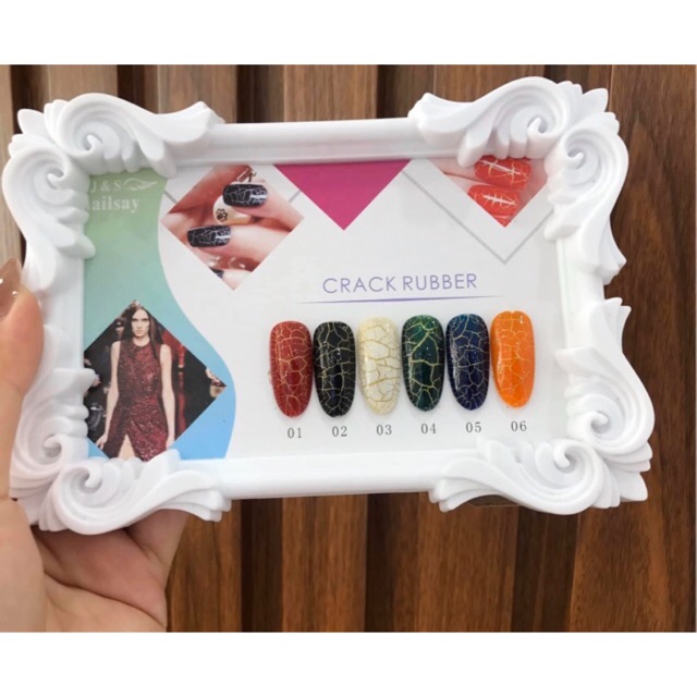 Set sơn nứt 6 chai