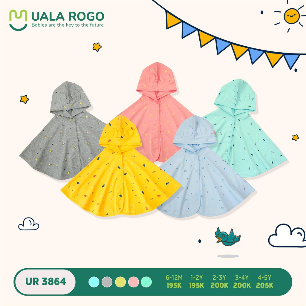 Áo choàng cánh dơi Uala Rogo UR3864