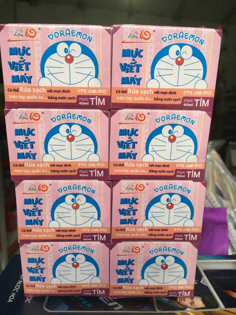 MỰC VIẾT MÁY DORAEMON 40ml