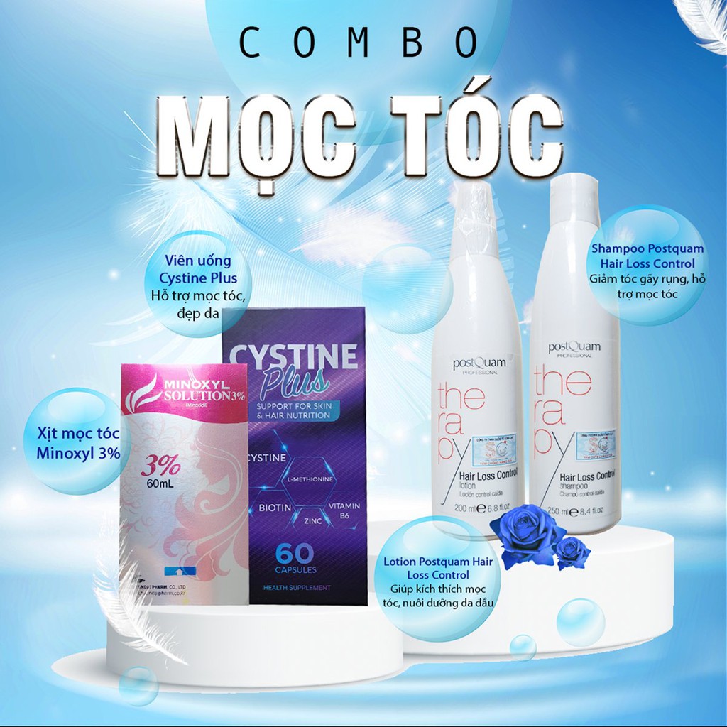 ✅[Chính Hãng] Lotion Hỗ Trợ Mọc Tóc PostQuam - Hair Loss Control Lotion, 200ml