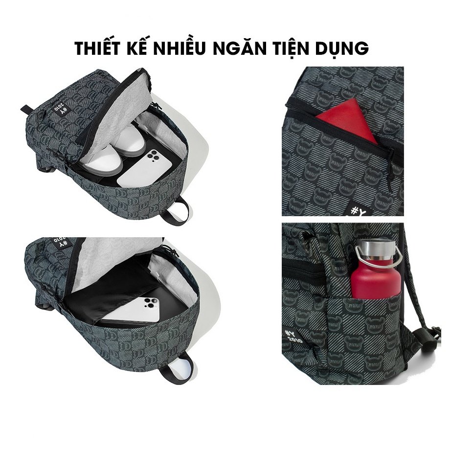 Balo Nam Nữ Thời Trang Thương Hiệu Y2010 Fit Linh Vật Bbuff Ver5 20856|YaMe|