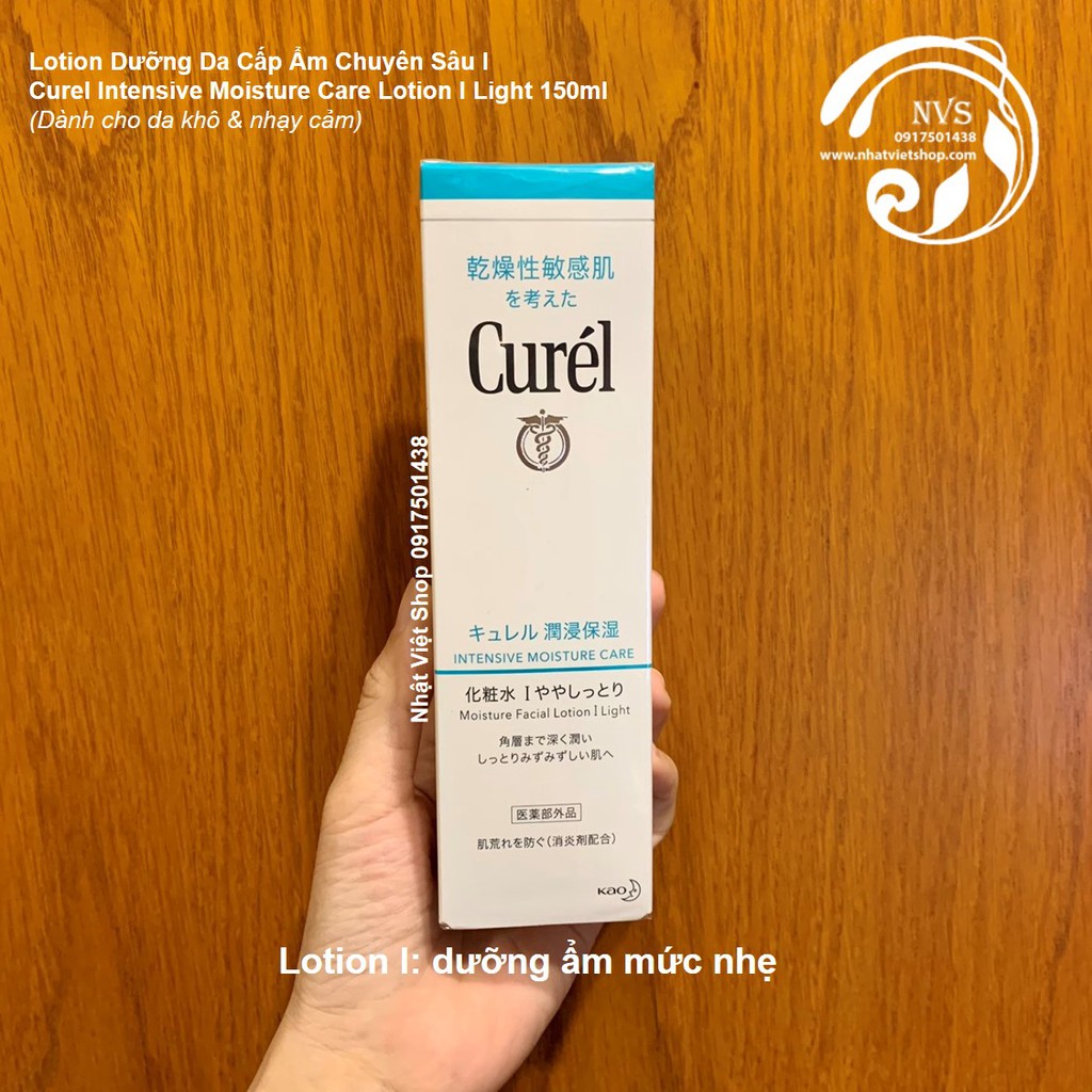 Lotion Dưỡng Da Cấp Ẩm Chuyên Sâu - Curel Intensive Moisture Care Moisture Lotion 150ml