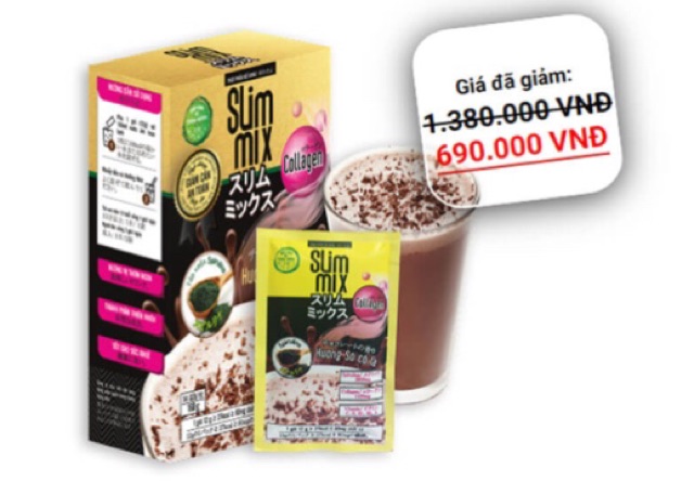 SLIM MIX - Trà - Sữa - Collagen Công Nghệ Nhật Bản | BigBuy360 - bigbuy360.vn