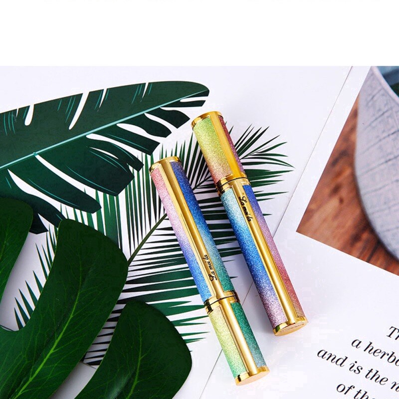 LAMEILA Bright Starry Mascara Waterproof Professional Curling Dày Lông mi